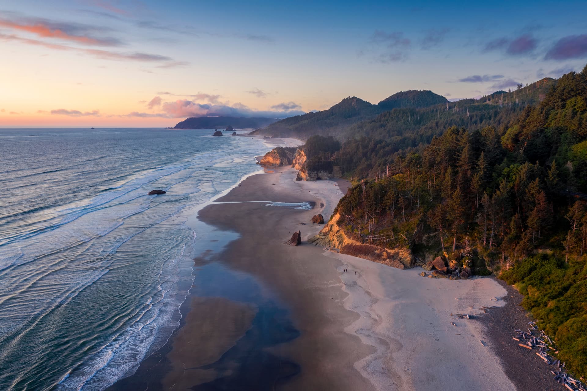 Oregon coast landscape